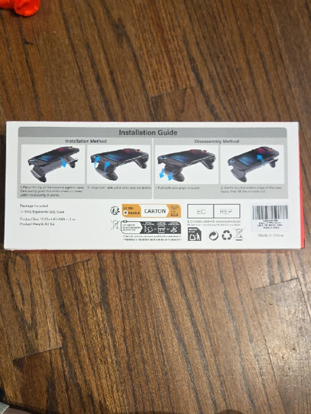 SW2 Ergonomic Grip Case for Nintendo Switch - Black/Blue